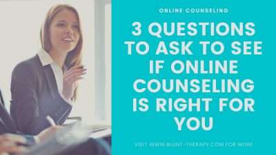 is online therapy right for you